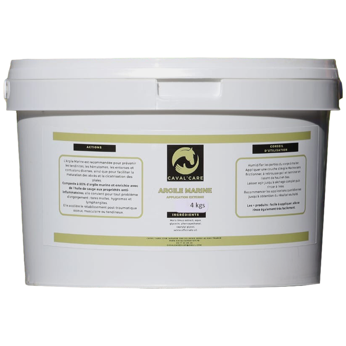 Argile Marine Cheval 4kgs