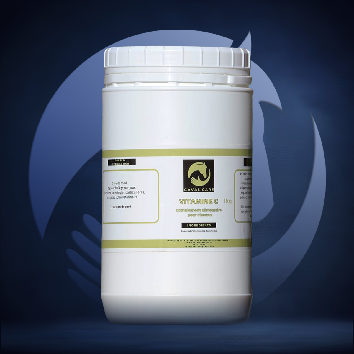VITAMINE C CHEVAL 1kg