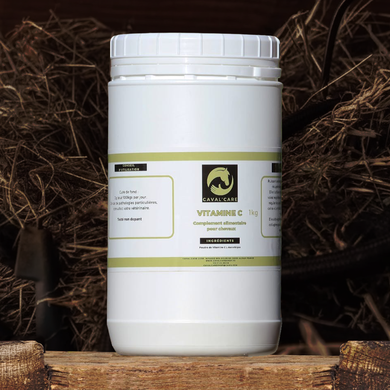 VITAMINE C CHEVAL 1kg